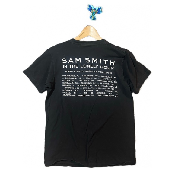 Sam Smith 2015 tour T-shirt - Picture 3 of 4